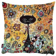 Kedili Yastık Kılıfı-8